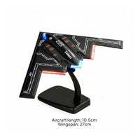 Detailed Landing Gear Die-Cast B-2 Aircraft Includes Display Stand B-2 Phantom Aircraft Model Pre-Assembled Aircraft Model for Collectors, Aviation Enthusiasts, Desk Decoration, Office