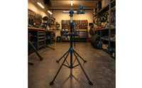 Multifunction Bike Repair Stand Adjustable Bike Work Stand Rotatable Non-Slip for Workshop, Chain Washing