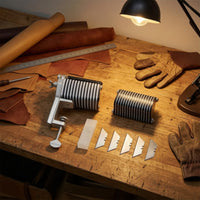 Leather Edge Trimmer with Clamp-on Desktop Leather Edge Trimmer Stable