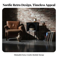 Narrow Ribbon-Form Stand Nordic design Nightstand adaptable Use for Living Room