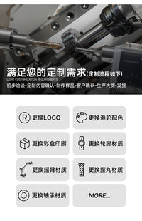 皓顿DC电子电磁刹车水滴轮远投轮金属扳手防炸线骚音渔轮智能鱼轮