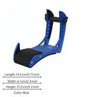 Comfortable Electric Guitar Leg Rest Professional Clamp-on Guitar Leg Support Compact and Portable Instrument Gear Lightweight