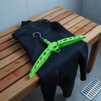 BCD Hanger Quick Dehydrating Scuba Suit Hanger Multifunctional Wide Shoulder Suit Dryer Water Sports Enthusiasts, Surfers, Boat