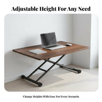 Fold-down Elevating-Top Table Foldable Adjustable Elevating-Top Table Multi-Functional Ergonomic Design for Students
