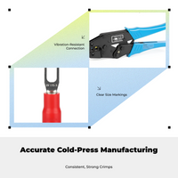 Insulated Spade Terminal Copper U-Type Crimp Connector
