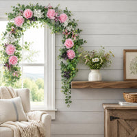 Eucalyptus Flower Vine Seasonal Design Artificial Eucalyptus Garland Realistic