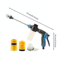Car Wash Spray with Fluid Chamber Compact Sprayer Ergonomic for Garden