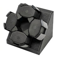 Automatic Watch Winder Braided Watch Winder with Four Holders Space-Saving