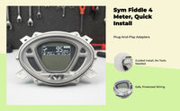 Waterproof Motorcycle Speedometer Odometer Gauge