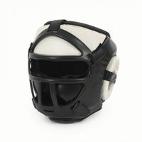 Open-Face Head Protector Padded Head Protector Safeguarding Headgear Shock-Resistant for Boxers, Fighters, Sparring, Boxing Training, Sanda