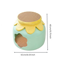 Cat Nest Stool Multi-Functional Barrel Cat Bed Breathable Pet House