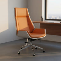 Executive Office Chair Leather Computer Chair for Conference Room