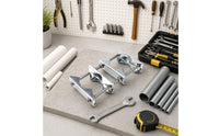 Double Rod Clamp Serrated Hardware Adjustable for Canopy Support