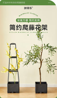 跨境批发种植箱亚马逊园艺阳台种菜箱户外种植箱组合楼顶种菜盆