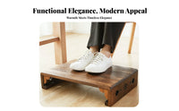 Single-Step Riser Sturdy Build Footrest space-saving Design for Bathroom, Children