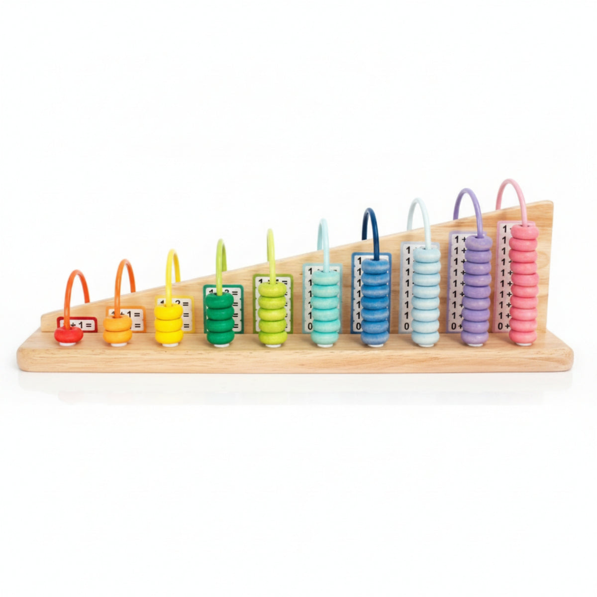 Educational Math Board Hands-on Learning Educational Math Toy Slanted Addition Subtraction Board for Young Learners