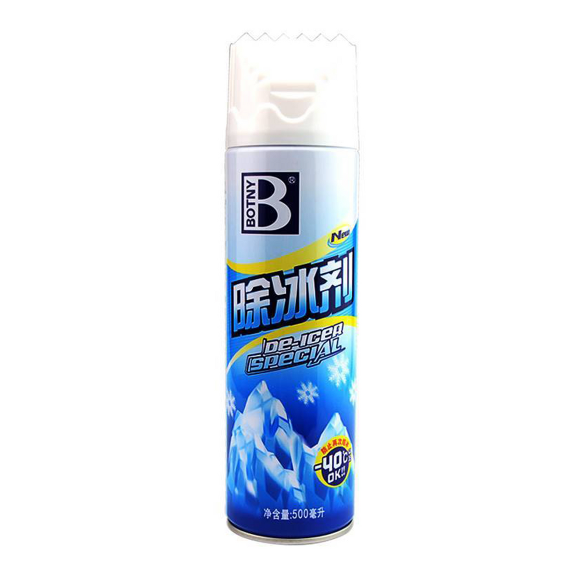 Fast-Acting Deicing Spray for Car Glass, Multipurpose