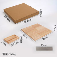 家用木制钩针编织板多规格创意手工DIY毛线编织板编织挡垫洞洞板