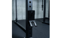 Barbell Storage Hook Space-Saving Squat Rack Hook Wall-Mounted Rack for Weightlifters