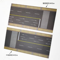方寸景人行马路庭院后花园模型贴纸PVC板材沙盘建筑模型制作材料