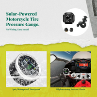 Solar Motorcycle TPMS, instant alerts