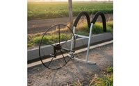 Shoulder-Carried Hose Reel Labor-Saving Hand-Crank Hose Winder Portable for Farm