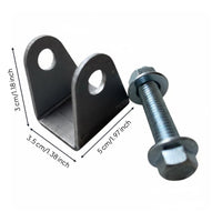 Modification Parts ATV Swingarm Mount DIY Project Shock Absorber Mounting Bracket Heavy Duty Dampening System Mounting Lug for Mechanics, Workshop, Garage
