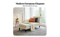European elegantsign Chaise Lounge Elegant elegantsign Household Furniture Relaxing Comfort Daybed Curved Backrest for Homeowners, Adults, Stuelegantnts, Living Room, Bedroom, Balcony, perusing alcove