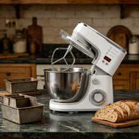Multi-Function 5L Stand Mixer Home Baking Automatic Batter Mixer Easy to Use Electric Batter Creator Hands-Effortless Kneading for Bakers