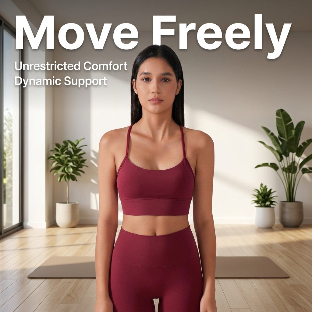 Sports Bras Women High Impact with Y-Back Design for Running and Fitness, Support with Removable Pad Inserts, Full Coverage