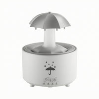 Humidifier with Ambient Light Desktop Cool Mist Humidifier Essential Oil Dispenser Matte Ambient Light Low Noise for Office Desk