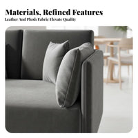 flutedTufted Booth Sofa Comfortable Cushioning Commercial Furniture Modern Design Banquette for Cafe Proprietors, Lounge Area, Bar, Office Reception