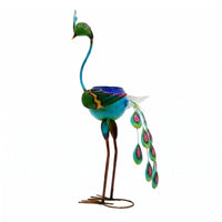 Pot Weather-Resistant Peacock Flower Pot Space-Saving Planter for Outdoor