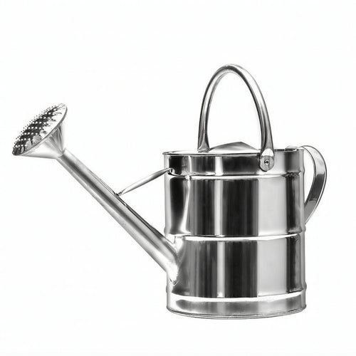 Stainless Steel Watering Can Sturdy Long-Spout Watering Can Indoor for Garden