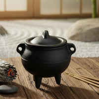 Cast Iron Scent Vessel Multifunctional Cast Iron Scented Bowl Easy to Clean Home Decor for Meditation
