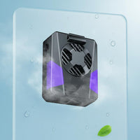 Strong Airflow USB Hanging Waist Fan Quiet Operation Waist Clip Fan Lightweight for Outdoor Workers, Campers, Work Sites, Camping, Fishing