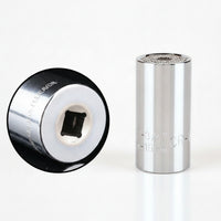 Universal Socket Head Chrome-Plated Tool Heavy Duty for Garage, Toolkits, DIYers