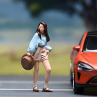 Painted Model People Realistic Features Mini Figurine for Collecting