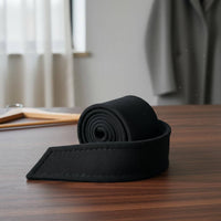 Women's Wool Coat Belt, Adjustable, Black, Casual to Formal