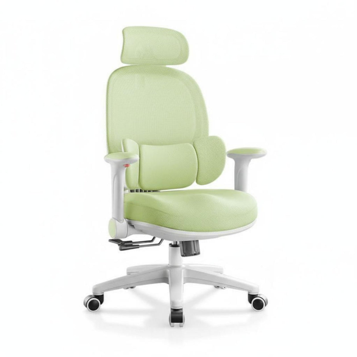 Ergonomic Desk Seat Compact Size Swivel Chair Adjustable Armrests for Study Room