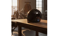 Carbon Fiber Look 3/4 | DOT Approved with, for Daily Commuting