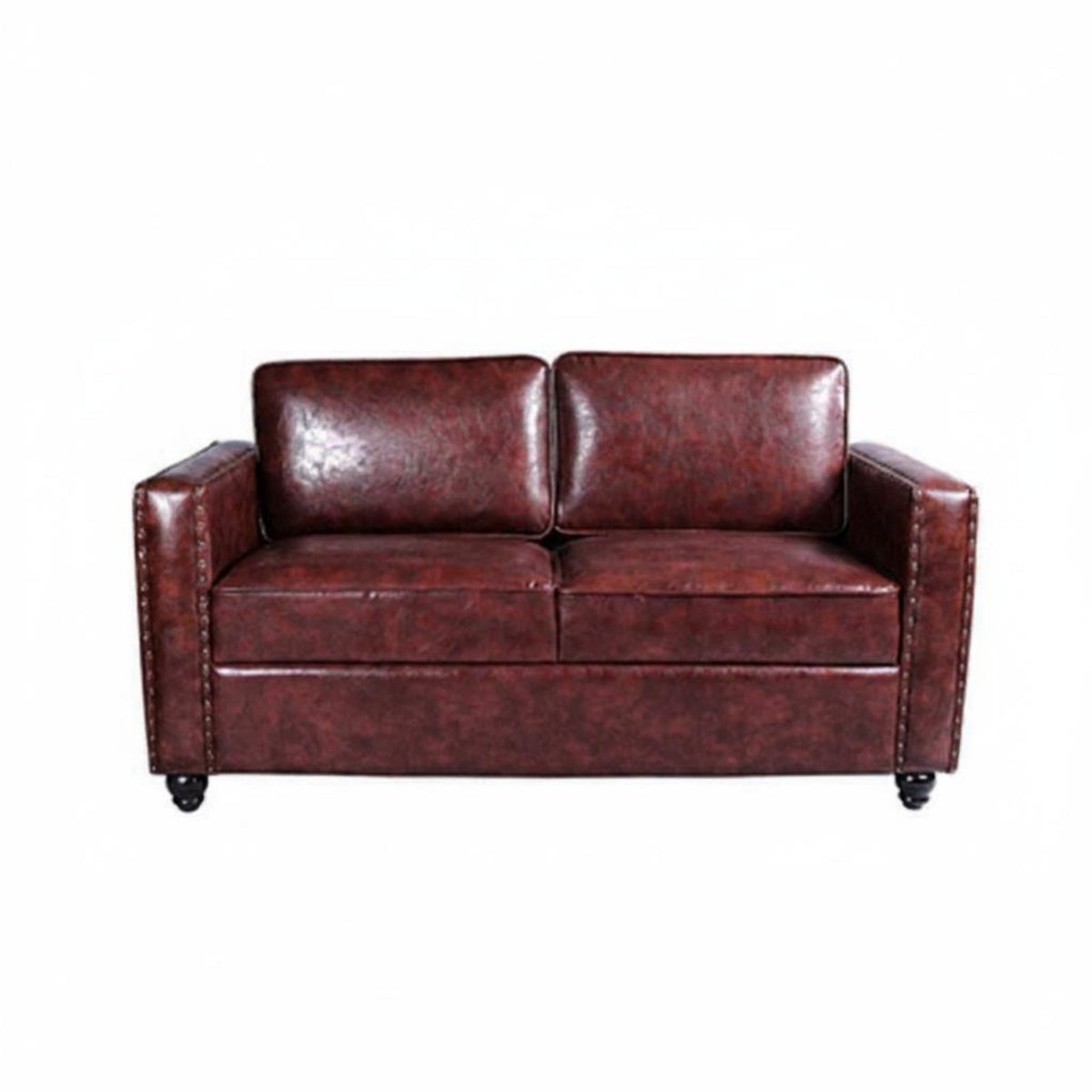 Double Sofa Booth with Table Retro Design Cafe Seating Long-Lasting Construction Space-Saving Design for Restaurants, Cafes