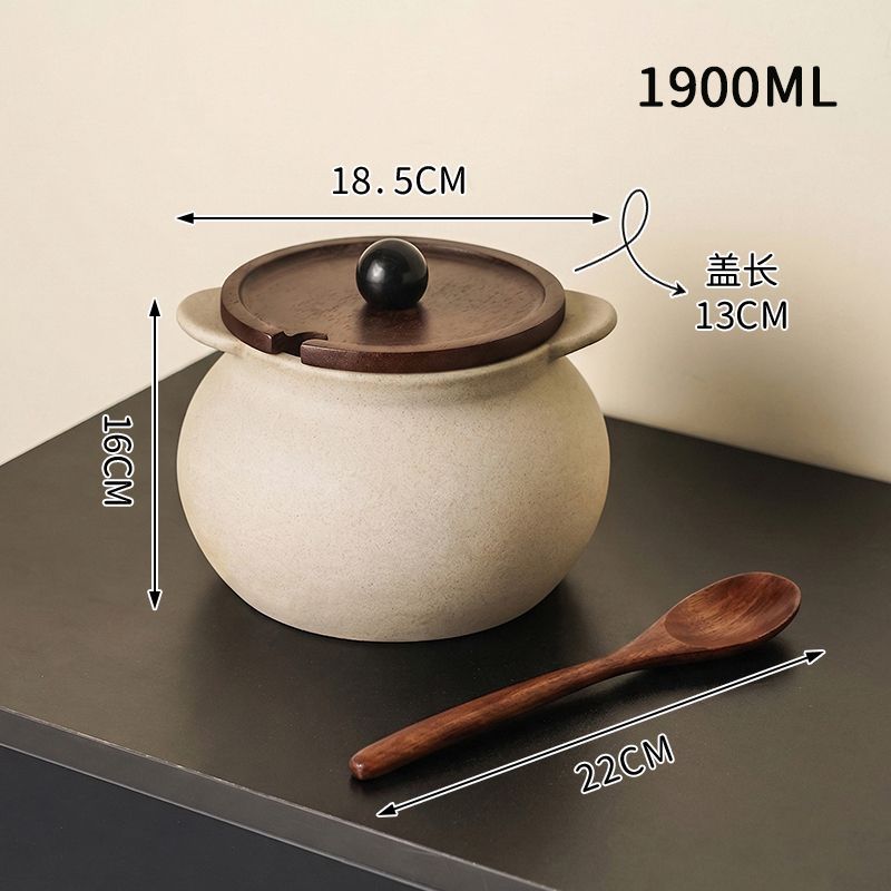 Wood Lid Grease B