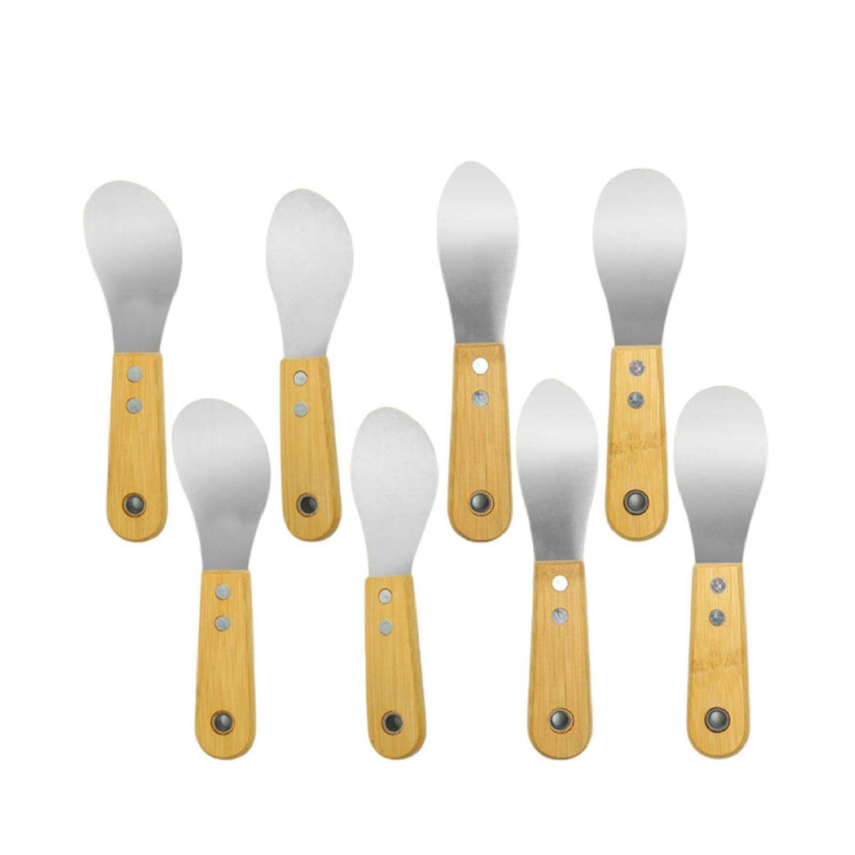 8 Pieces Glue with Bamboo Handle Long-Lasting for Construction Sites, DIYers