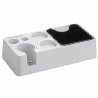 Coffee Machine Stand Countertop Organizer Universal Espresso Tool Holder Tamping Platform Knock Box Storage Suitable for Coffee Bar Home Use