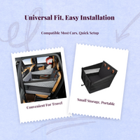 Waterproof dog car seat booster