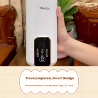 Portable steam iron, quick heat