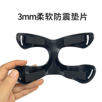 高档篮球护脸防撞面具成人均码足球比赛训练防撞鼻面罩一件代发