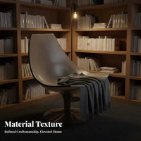 dome-shaped dome Chair Light Luxury Upholstered Armchair Nordic Inspired Creative Shape for Book Lovers, Reception Area, Bedroom