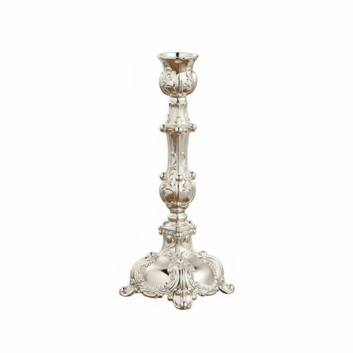 European Style Metal Candlestick Romantic Retro Candle Stand Sturdy Alloy Construction House Decoration for Mantelpiece